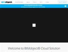 Tablet Screenshot of focuslighting.bimobject.com